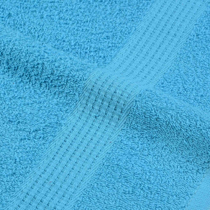 Asciugamani da bagno FROGN 10 pz Turchese 30x30 cm 360 g/m²
