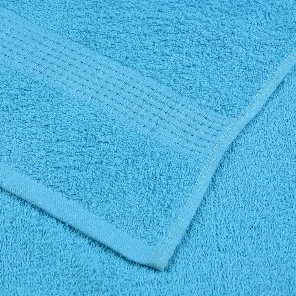 Asciugamani FROGN 4 pz Turchese 50x100 cm 360 g/m²
