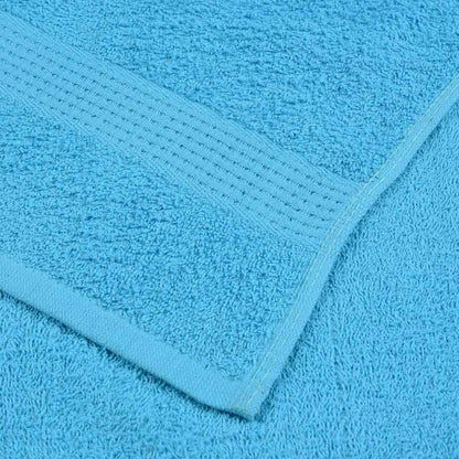 Asciugamani 2 pz Turchesi 100x200 cm 360 g/m² 100% Cotone - homemem39