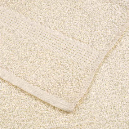 Asciugamani FROGN 4 pz Crema 30x30 cm 360 g/m²
