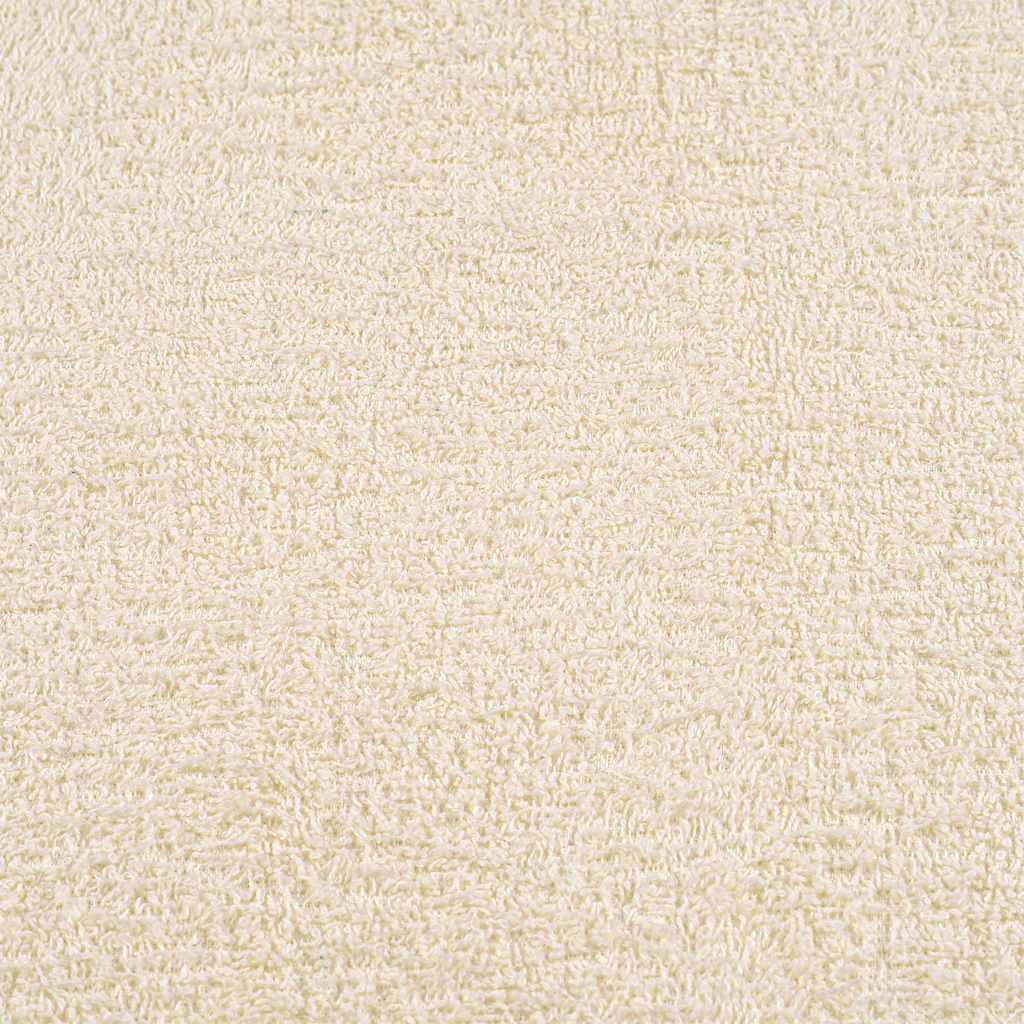 Asciugamani Ospiti 2 pz Crema 30x50 cm 360 g/m² 100% Cotone - homemem39