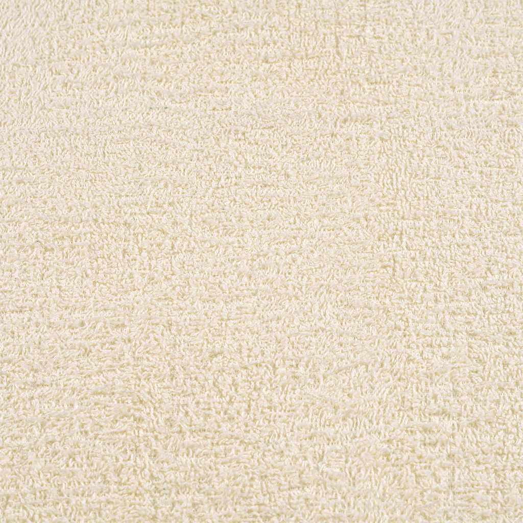 Asciugamani da doccia FROGN 2 pz Crema 70x140 cm 360 g/m²