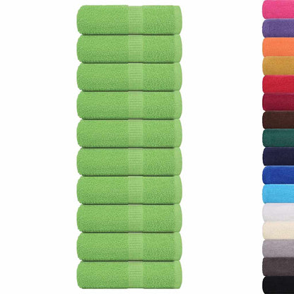 Asciugamani FROGN 10 pz Verde Mela 30x30 cm 360 g/m²