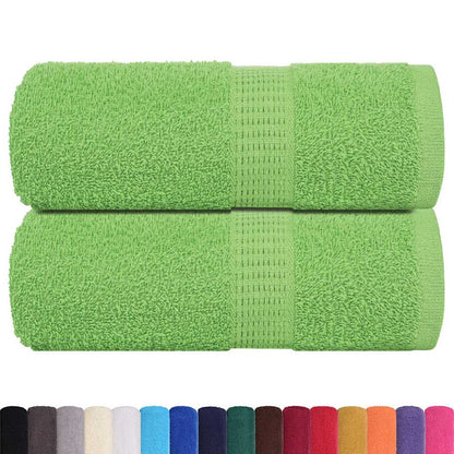 Asciugamani per ospiti FROGN 2 pz Verde mela 30x50 cm 360 g/m²