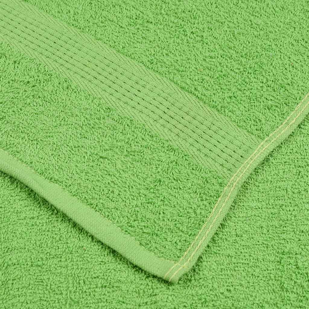 Asciugamani Ospiti 2 pz Verde Mela 30x50 cm 360 g/m² Cotone - homemem39