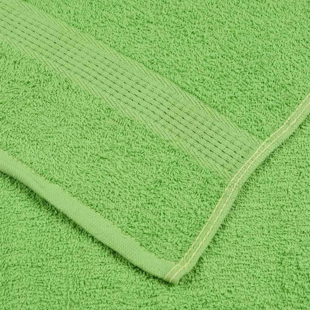 Asciugamani 2 pz Verde Mela 50x100 cm 360 g/m² 100% Cotone - homemem39