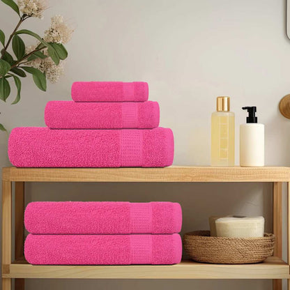 Asciugamani da bagno FROGN 10 pz Rosa 30x30 cm 360 g/m²