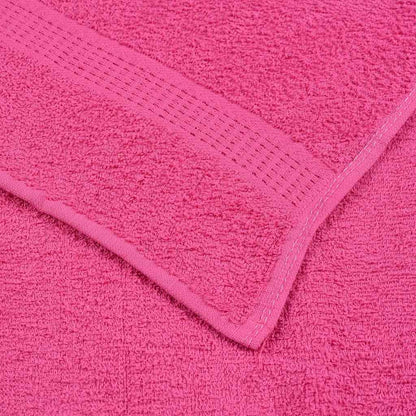 Asciugamani da bagno FROGN 10 pz Rosa 30x30 cm 360 g/m²