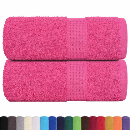 Asciugamani per ospiti FROGN 2 pz Rosa 30x50 cm 360 g/m²