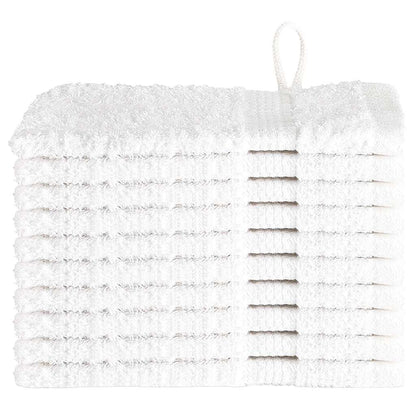 Asciugamano per Ospiti SOLUND 10 pz Bianco 15 x 21 cm 550 gsm | homemem39