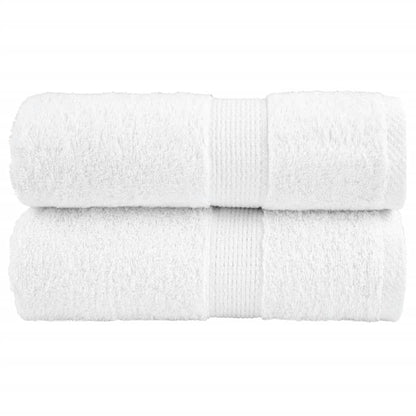 Asciugamani Premium SOLUND 2 pz Bianco 30x30 cm 600 g/m²