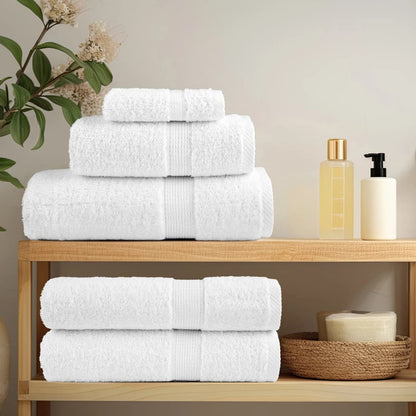 Asciugamani per ospiti Premium SOLUND 50 pz Bianco 30x50 cm