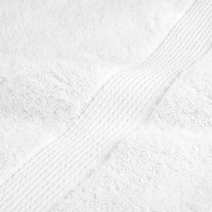 Asciugamani Premium SOLUND 2 pz Bianco 50x100 cm 600 g/m² | homemem39
