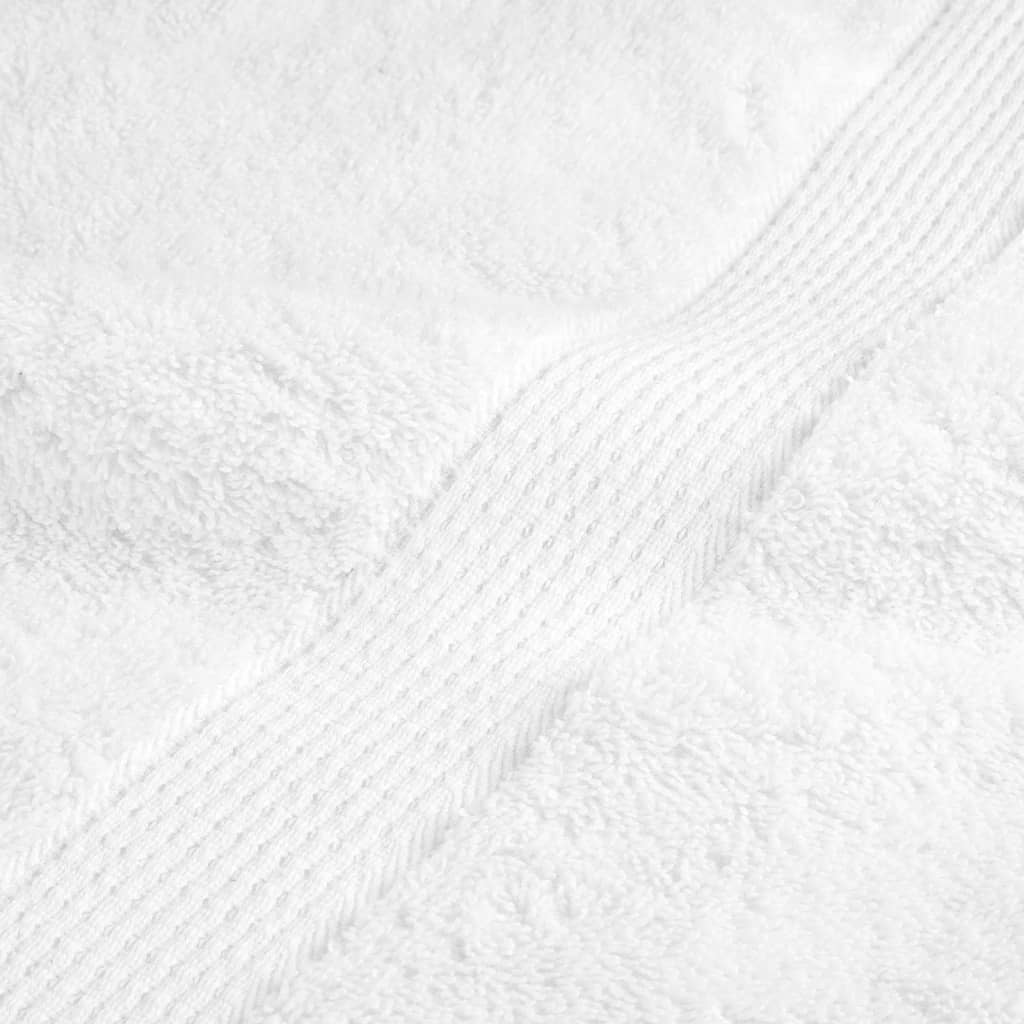 Asciugamani Premium SOLUND 50 pz Bianco 50x100 cm 600 g/m² | homemem39