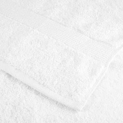 Asciugamani per sauna Premium SOLUND 10 pz Bianco 80x200 cm