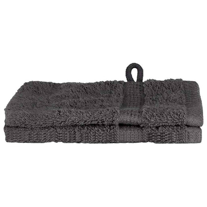 Panni per il viso SOLUND 2 pcs Antracite Cotone