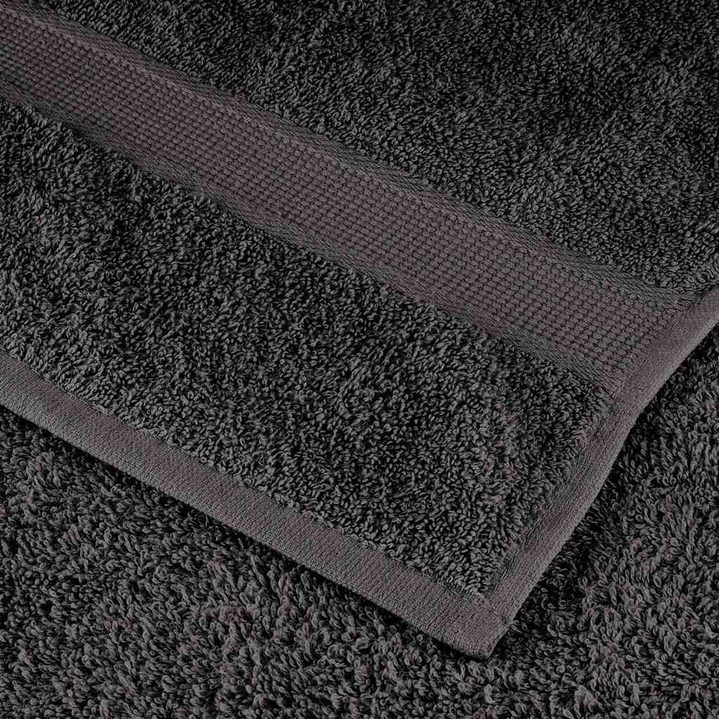 Asciugamano per Ospiti SOLUND 10 pz Antracite 15 x 21 cm | homemem39