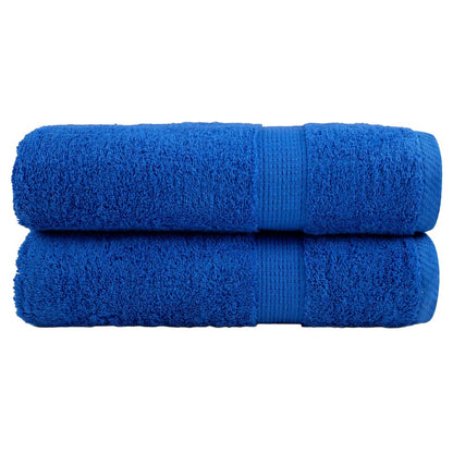 Asciugamani da doccia premium SOLUND 2 pz blu 70x140cm 600 g/m²