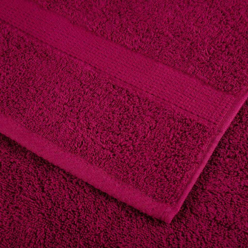 Asciugamani per ospiti Premium SOLUND 2 pz Bordeaux 30x50 cm