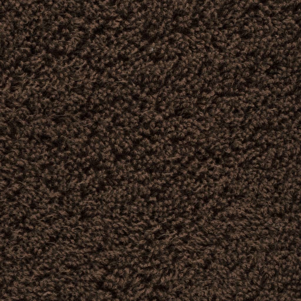 Asciugamani Premium SOLUND 10 pz Marrone 50x100 cm 600 g/m²