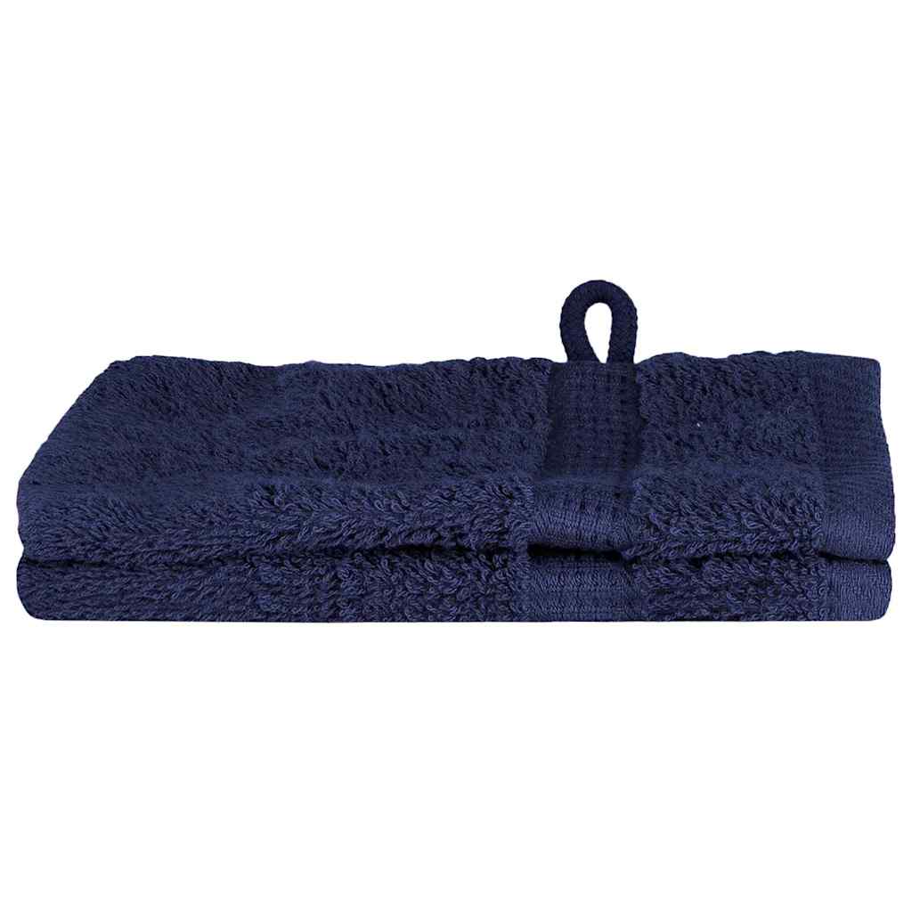 Panni per il viso SOLUND 2 pcs Blu marino Cotone