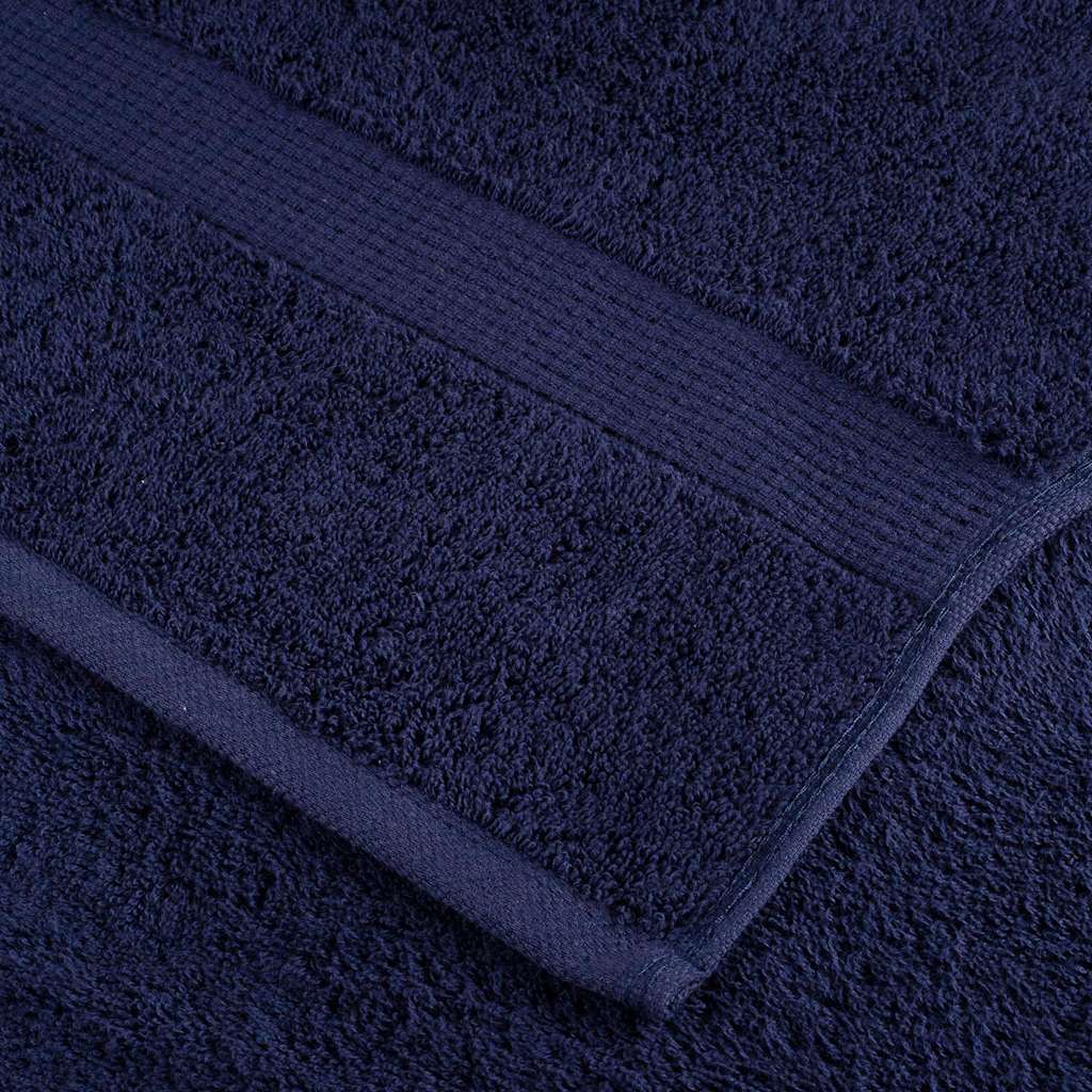 Asciugamano per Ospiti SOLUND 4 pz Blu navy 15 x 21 cm 550 gsm | homemem39