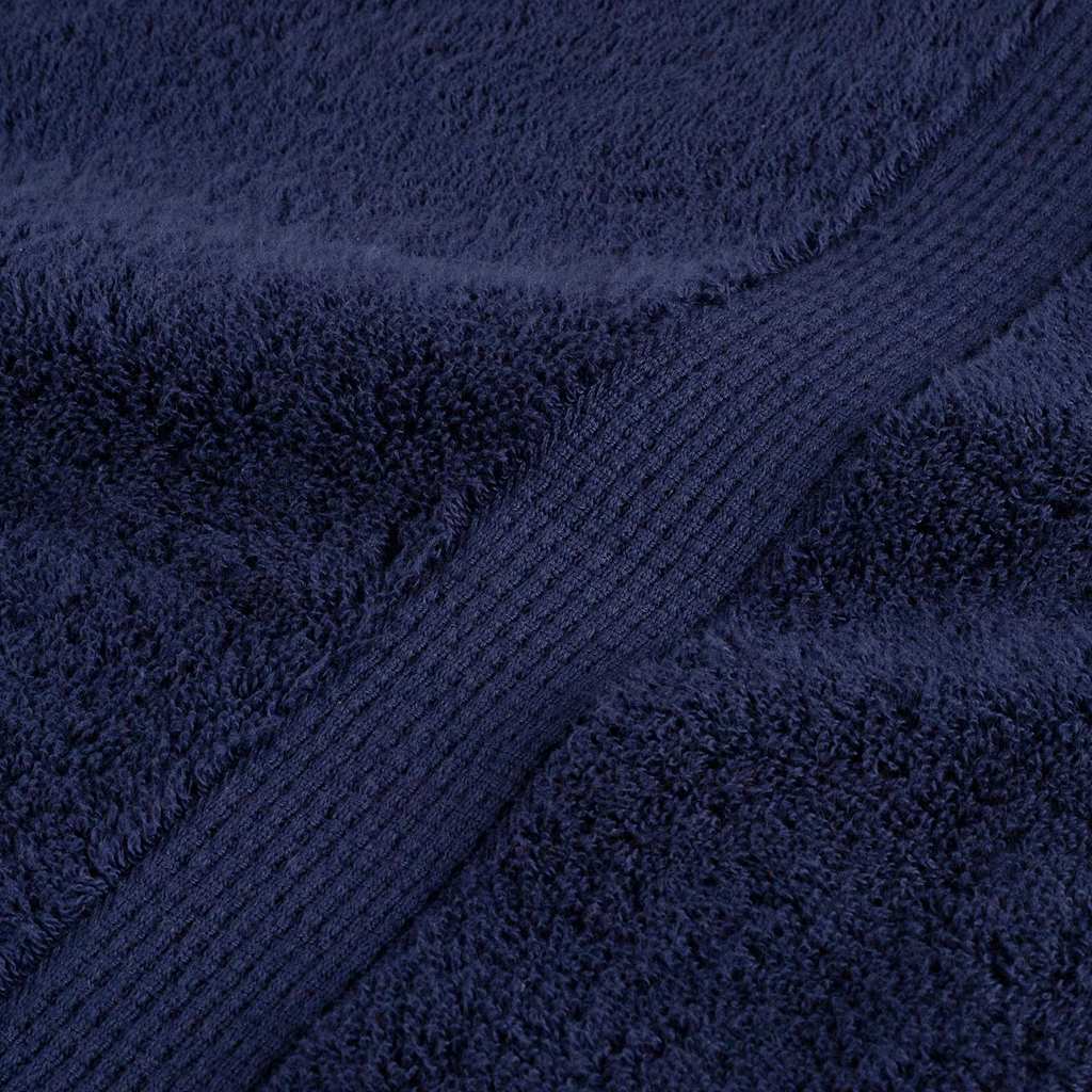 Asciugamano per Ospiti SOLUND 4 pz Blu navy 15 x 21 cm 550 gsm | homemem39