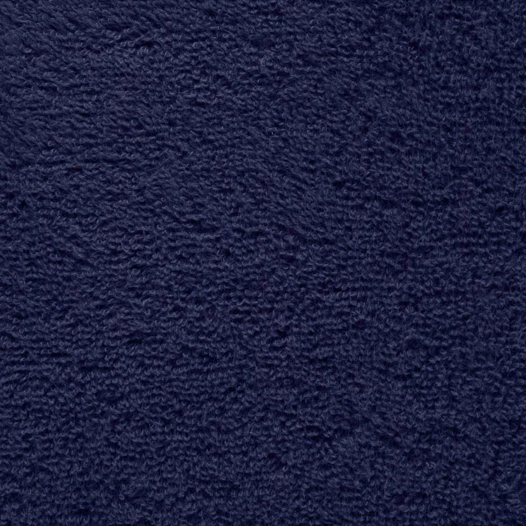 Salviette Premium SOLUND 10 pz Blu Navy 30x30 cm 600gsm - homemem39