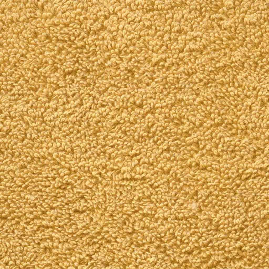 Asciugamano per Ospiti SOLUND 2 pz Oro 15 x 21 cm 550 gsm | homemem39