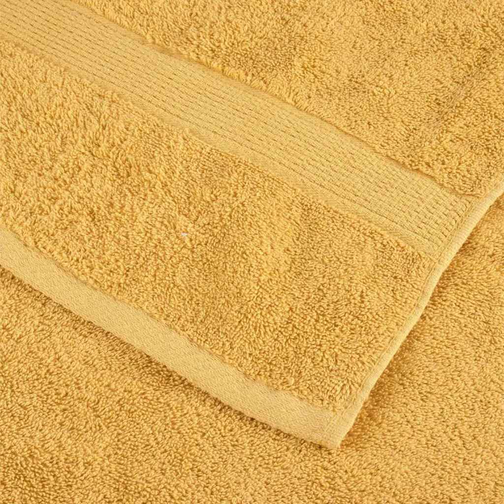 Panni per il viso SOLUND 2 pcs Oro Cotone