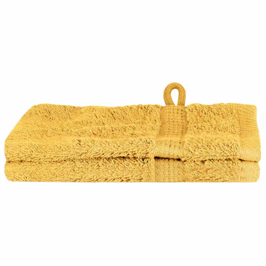 Panni per il viso SOLUND 2 pcs Oro Cotone