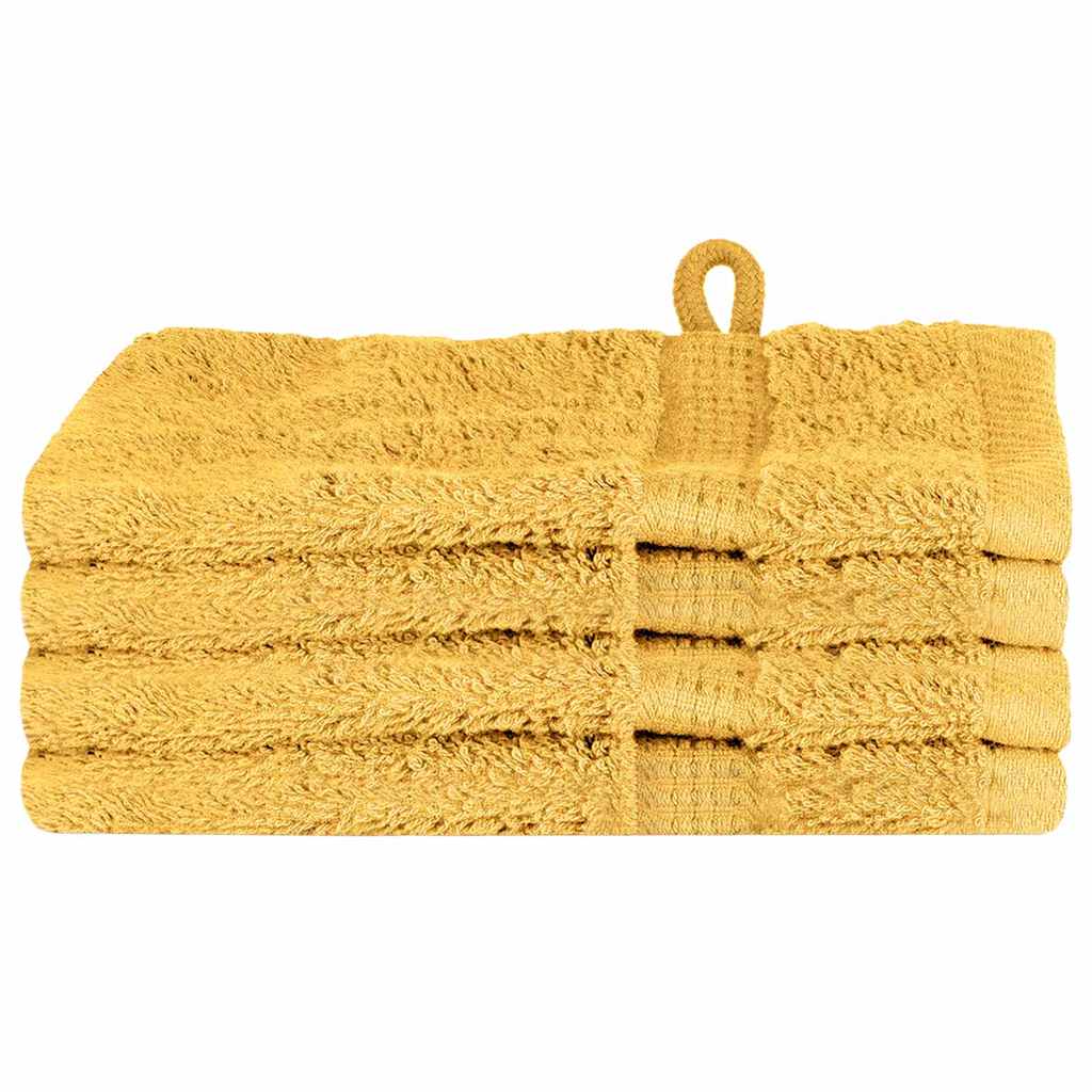 Panni per il viso SOLUND 4 pcs Oro Cotone