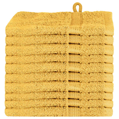 Panni per il viso SOLUND 10 pcs Oro Cotone