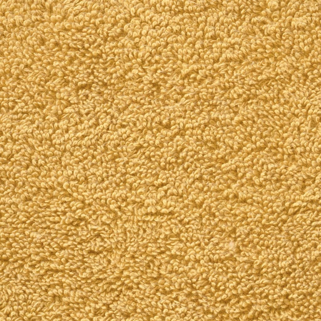 Asciugamani Premium SOLUND 4 pz Oro 30x30 cm 600 g/m²