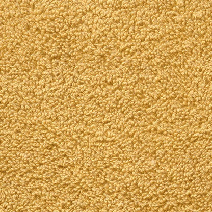 Asciugamani Premium SOLUND 2 pz Oro 100x200 cm 600 g/m²