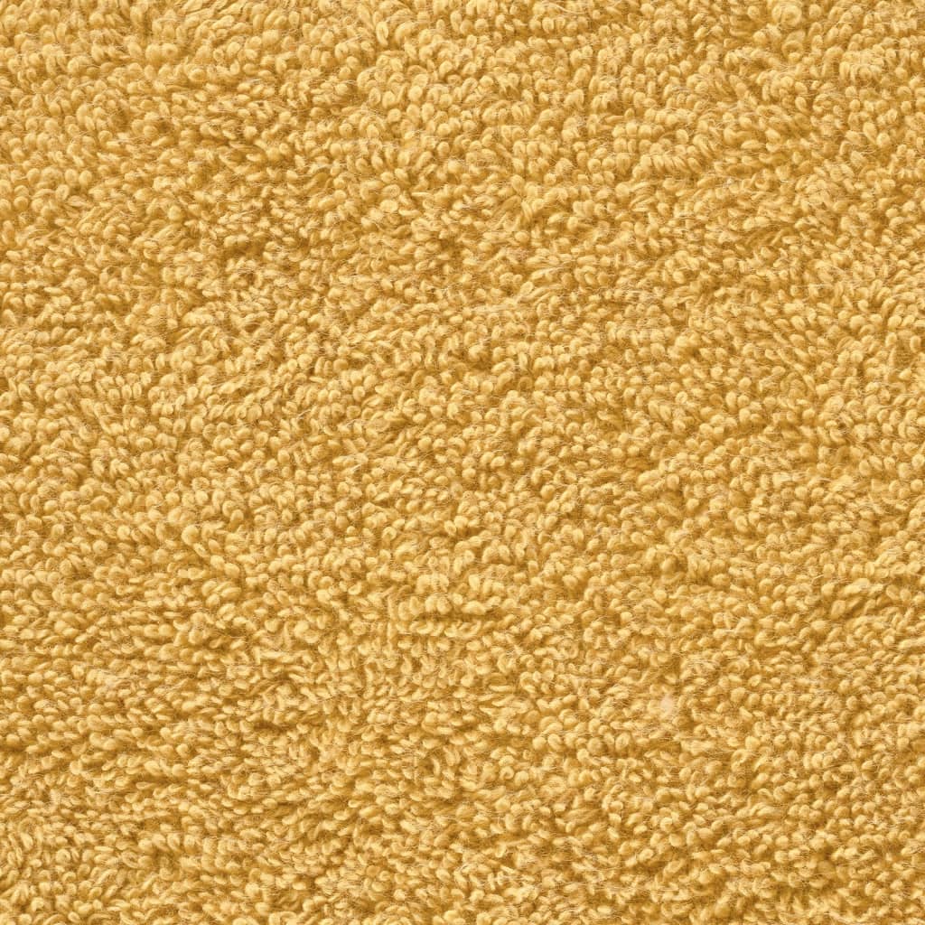 Asciugamani Premium SOLUND 4 pz Oro 100x200 cm 600gsm - homemem39