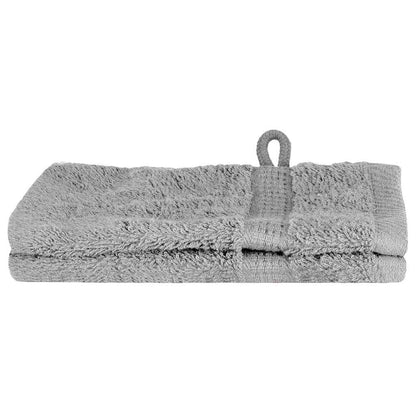 Panni per il viso SOLUND 2 pcs Grigio Cotone