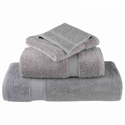 Panni per il viso SOLUND 2 pcs Grigio Cotone