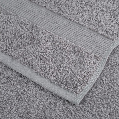 Asciugamani Premium SOLUND 2 pz Grigio 30x30 cm 600 g/m² - homemem39