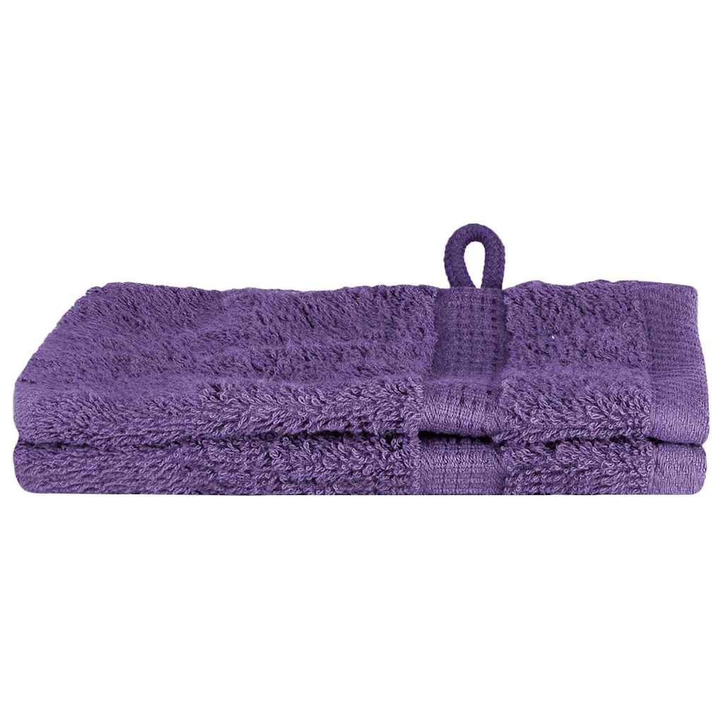 Panni per il viso SOLUND 2 pcs Viola Cotone