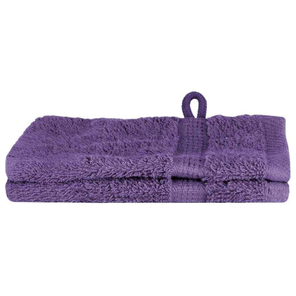 Panni per il viso SOLUND 2 pcs Viola Cotone