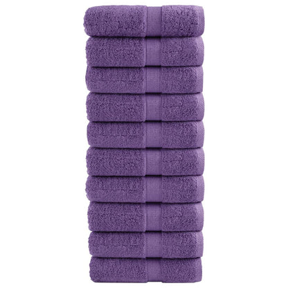 Salviette Premium SOLUND 10 pz Viola 30x30 cm 600 g/m²