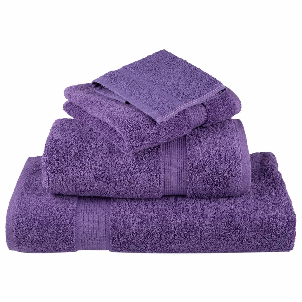 Salviette Premium SOLUND 10 pz Viola 30x30 cm 600 g/m²