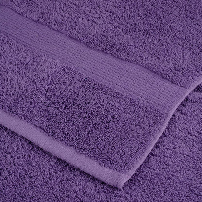 Asciugamani per Ospiti SOLUND 10 pz Viola 30x50cm 600 g/m² - homemem39