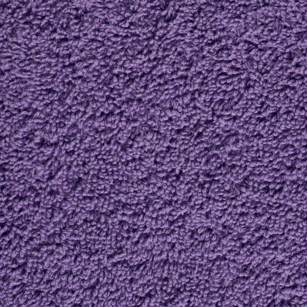 Asciugamani da bagno Premium SOLUND 4pz Viola 100x150cm 600g/m²