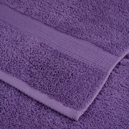 Asciugamani da bagno Premium SOLUND 10 pz Viola 100x150 cm