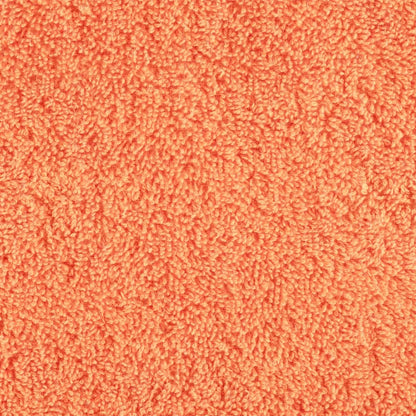 Asciugamani Premium SOLUND 4 pz Arancione 30x30 cm 600 g/m²