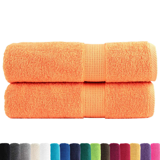 Asciugamani SOLUND 2 pz Arancioni 50x100 cm 600 g/m² - homemem39