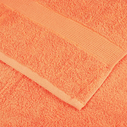 Asciugamani SOLUND 4 pz Arancioni 50x100 cm 600 g/m² - homemem39