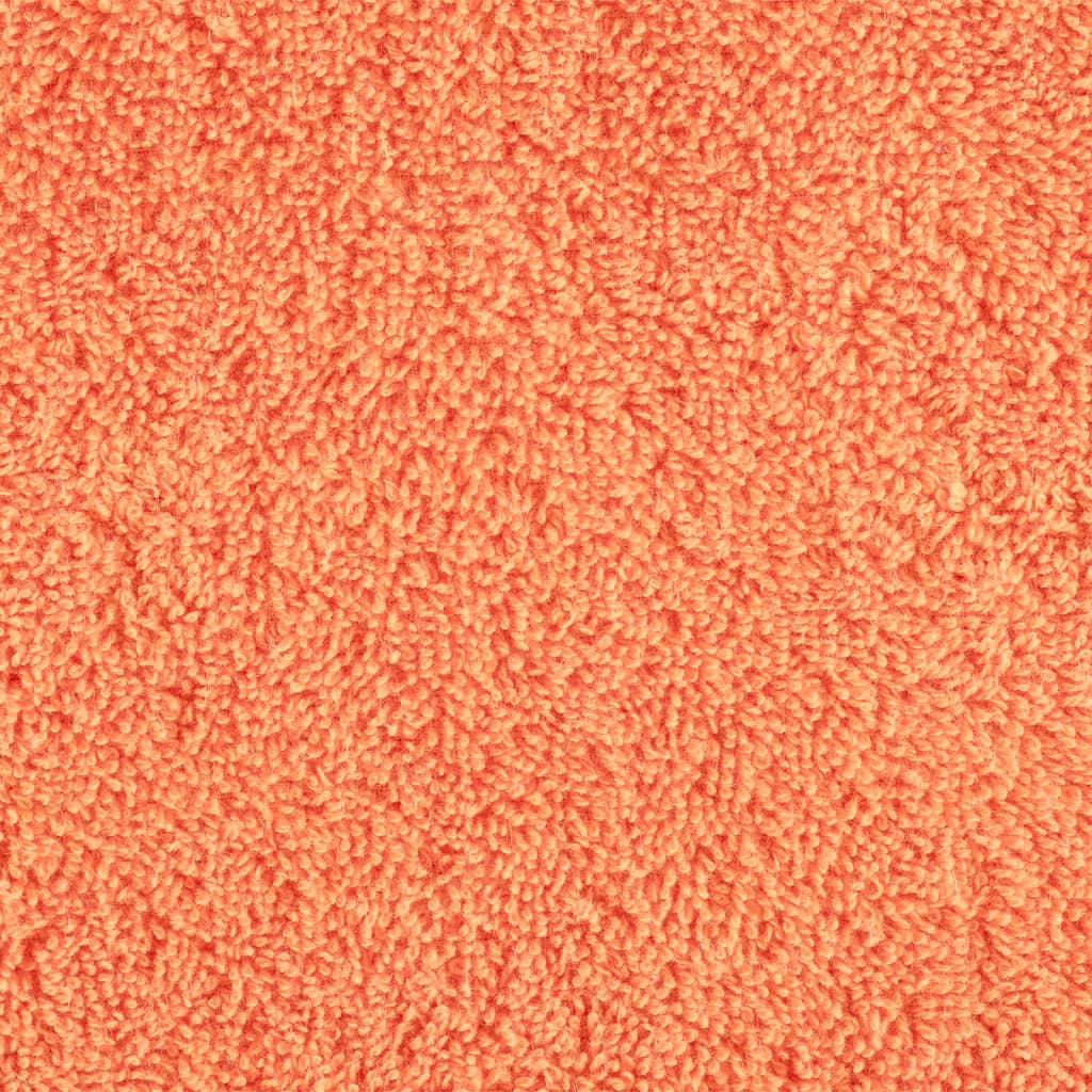 Asciugamani da bagno Premium SOLUND 10 pz Arancione 100x150 cm